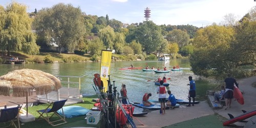 Une sortie en paddle ou kayak sur les bords de Marne