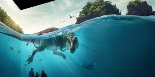 Dinosaures à l'Atelier des lumières, une remontée dans le temps à l'ère des dinosaures